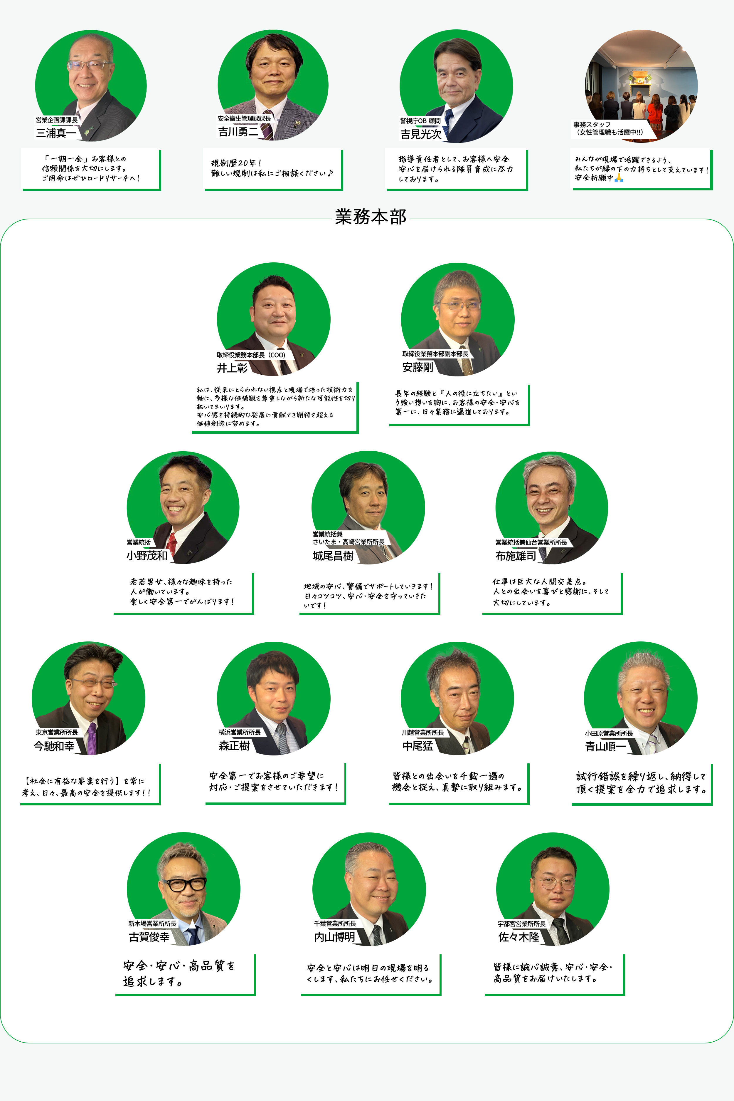 スタッフの写真